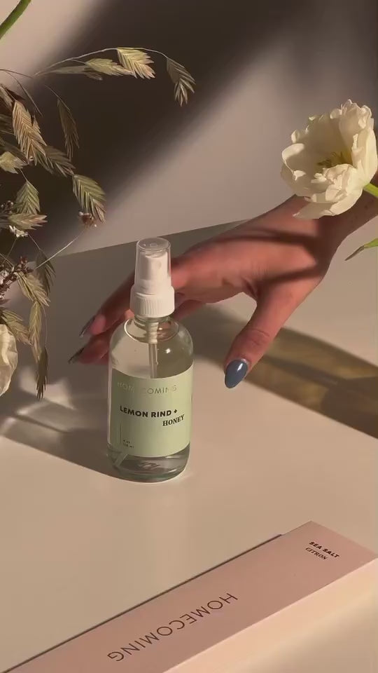 Lemon Rind + Honey Home Mist