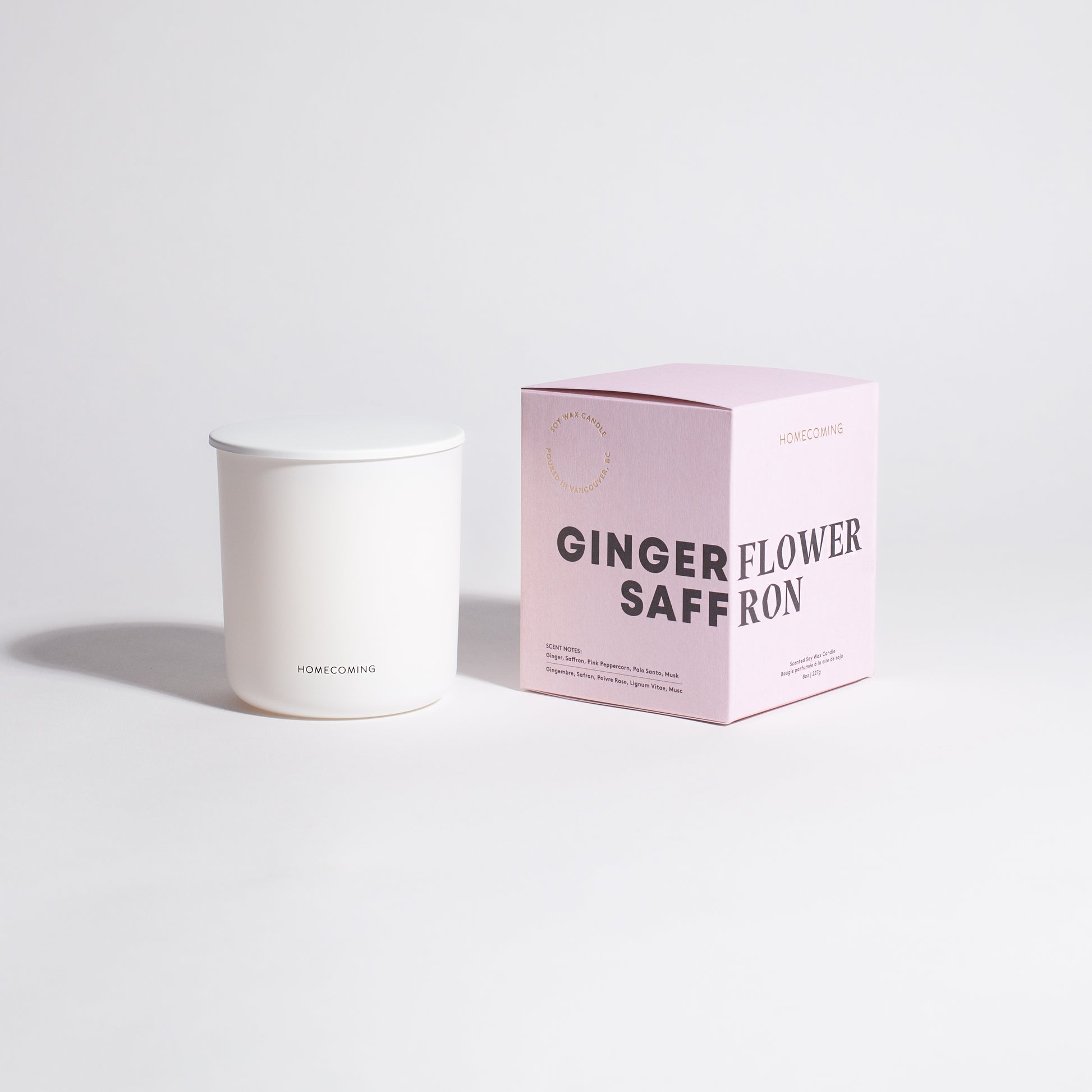 Ginger Flower Saffron Candle