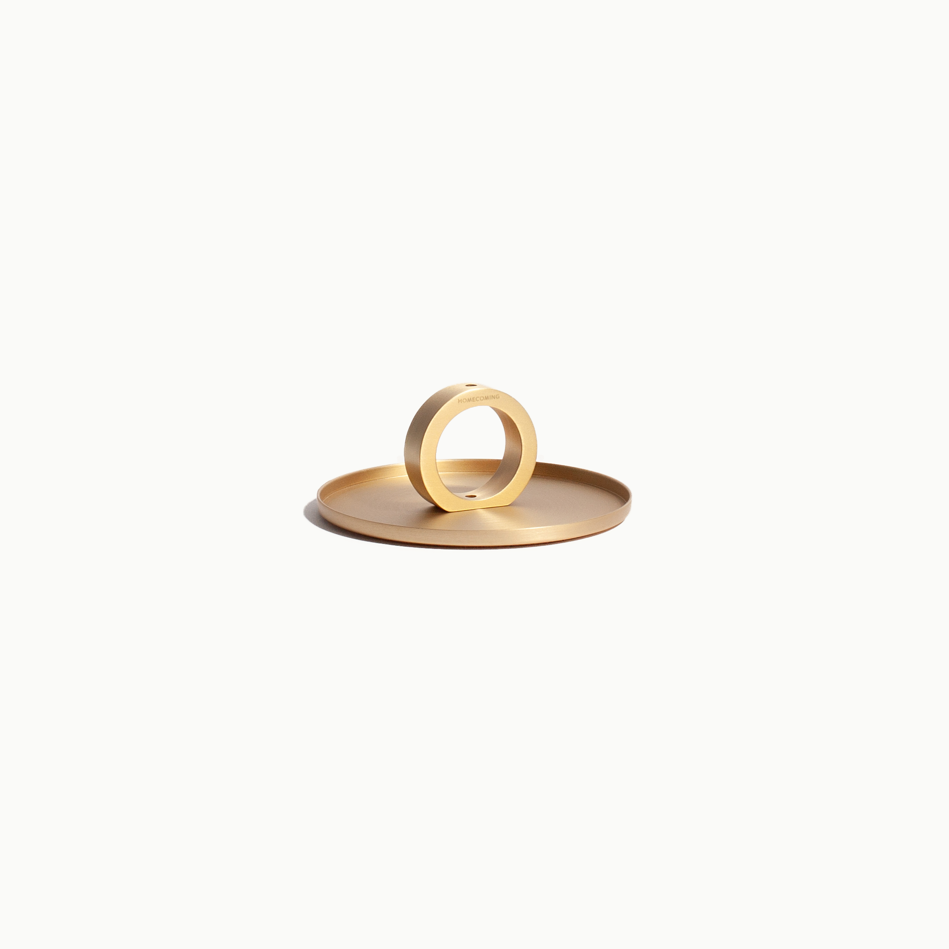 Minimalist Brass Tray