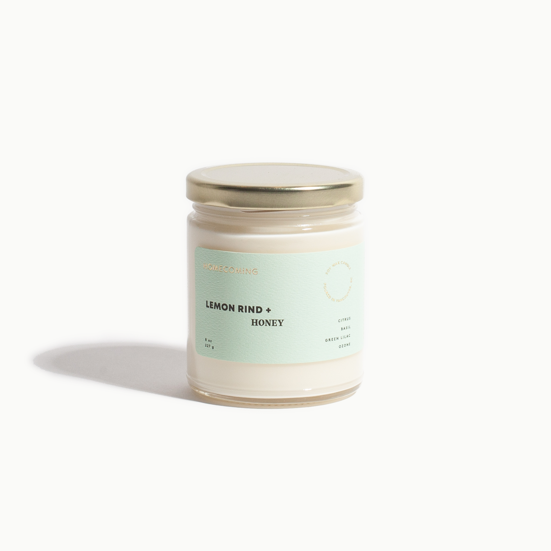 Lemon Rind + Honey Candle