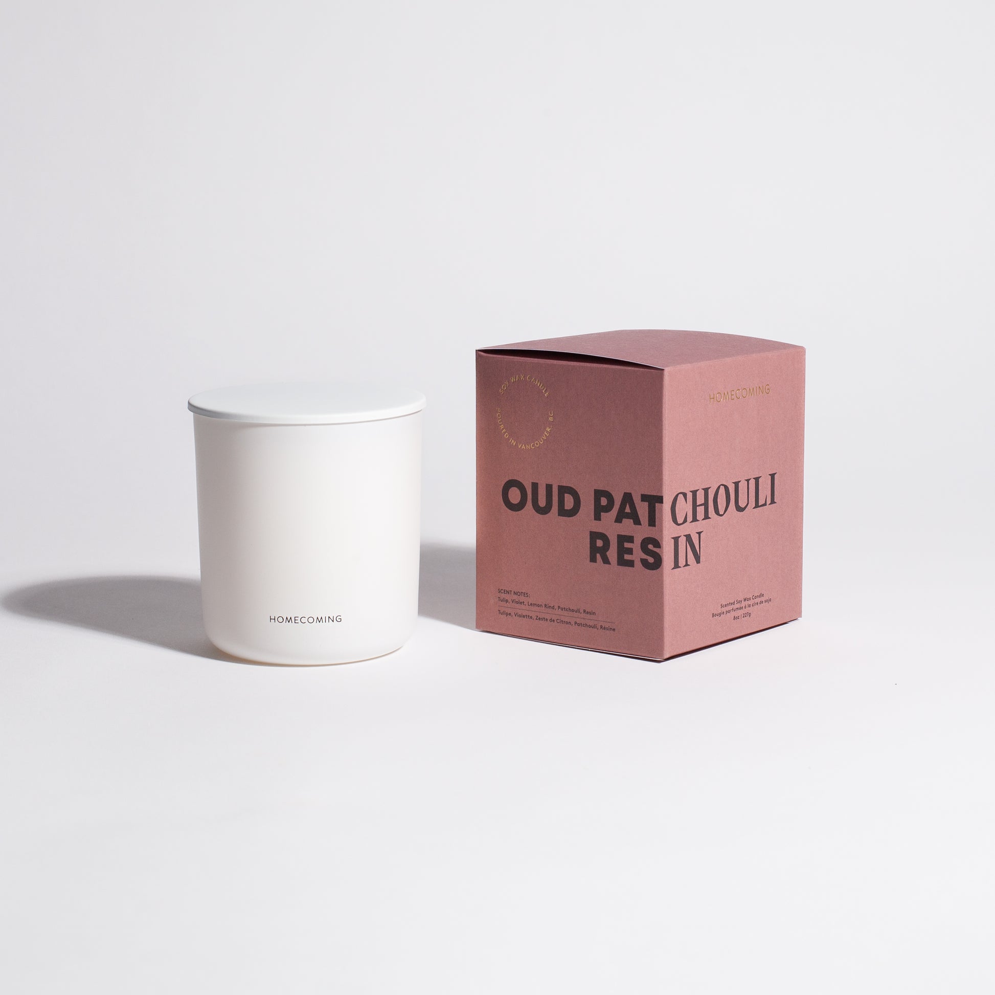 Oud Patchouli Resin Candle