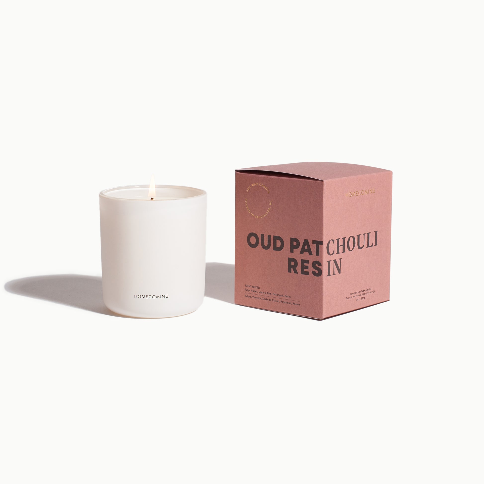 Oud Patchouli Resin Candle