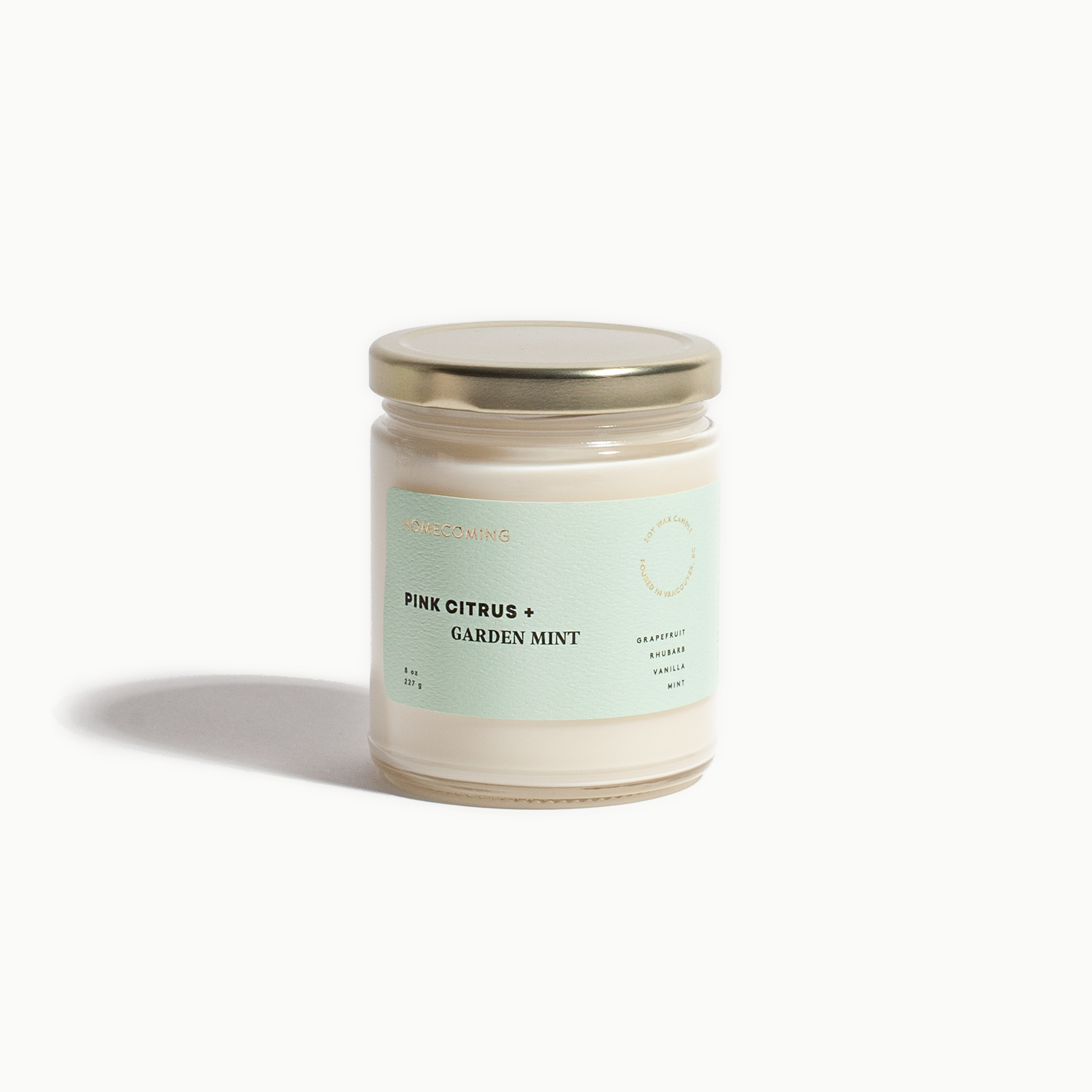 Pink Citrus + Garden Mint Candle