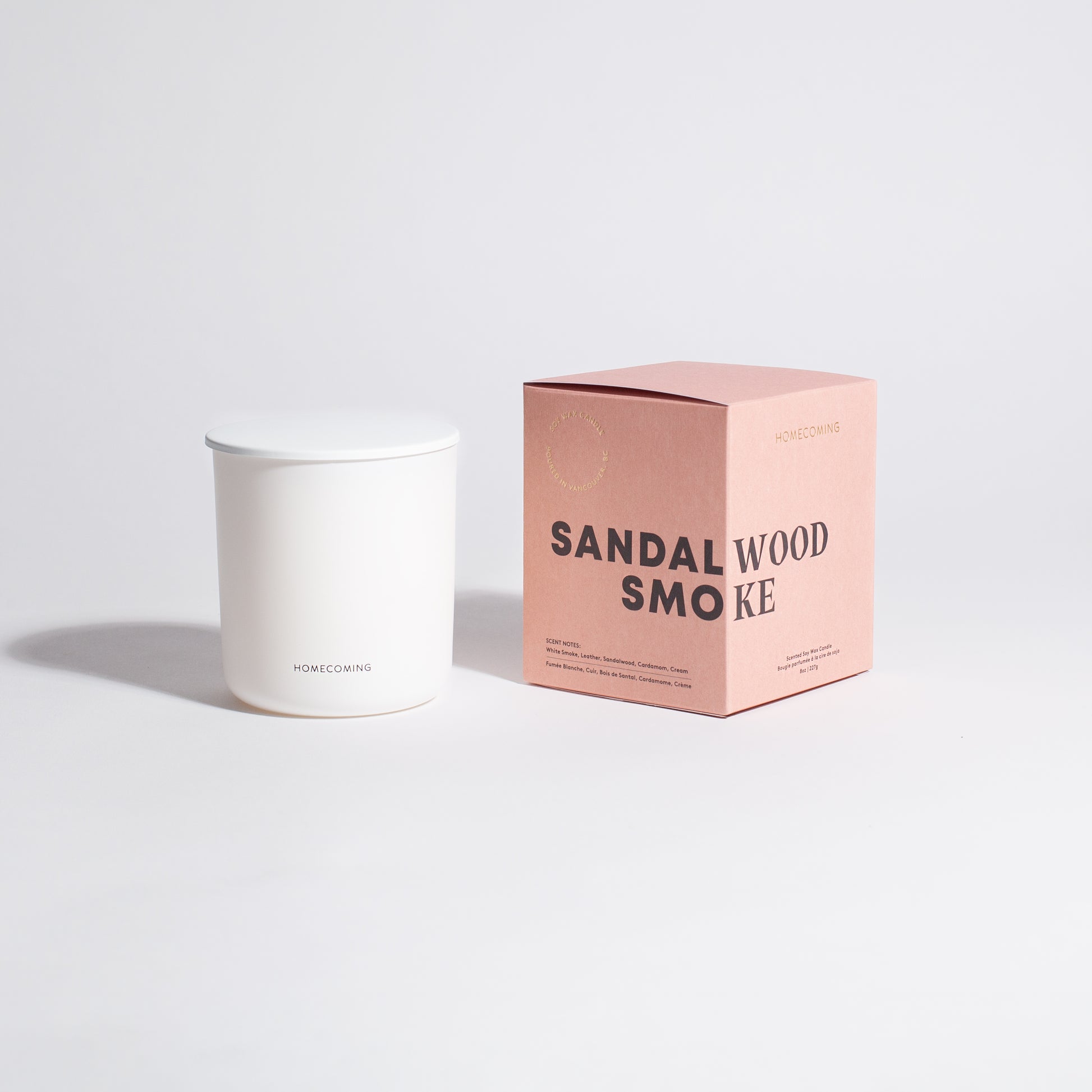 Sandalwood Smoke Candle