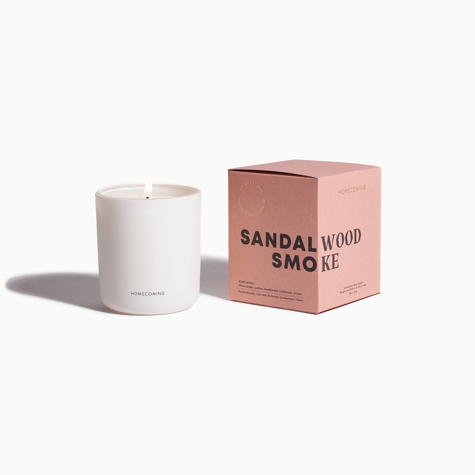 Sandalwood Smoke Candle